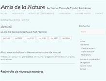 Tablet Screenshot of mont-soleil.com